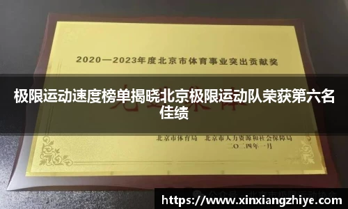 极限运动速度榜单揭晓北京极限运动队荣获第六名佳绩